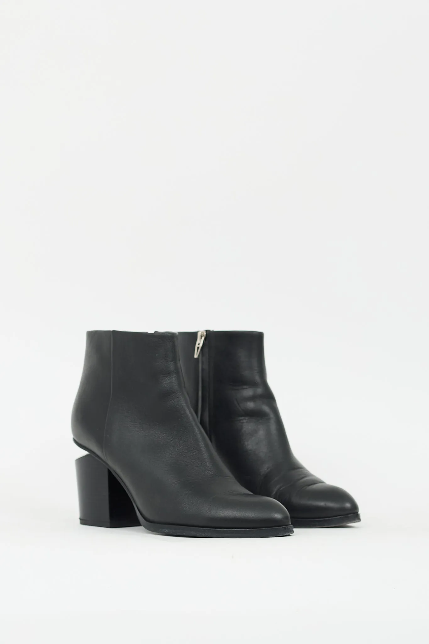 Black Leather Gabi Boot