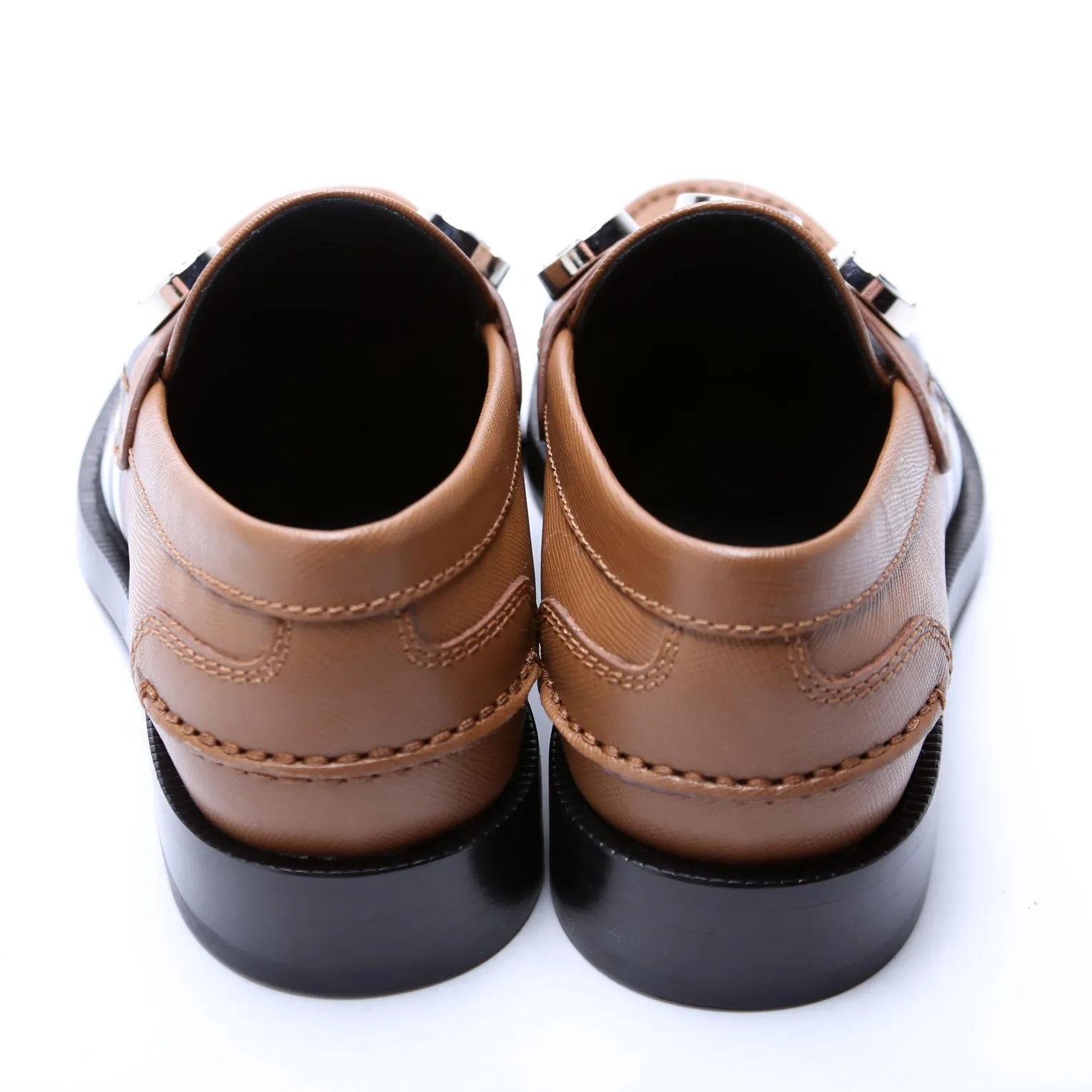 Broadbrook Archive Check Loafers Size 36.5