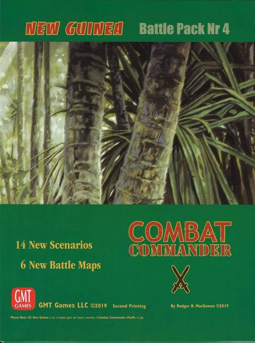 Combat Commander New Guinea Battle Pack # 4 GMT Games 1103-19