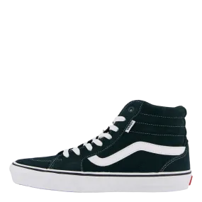 Filmore Hi Suede Scarab/white