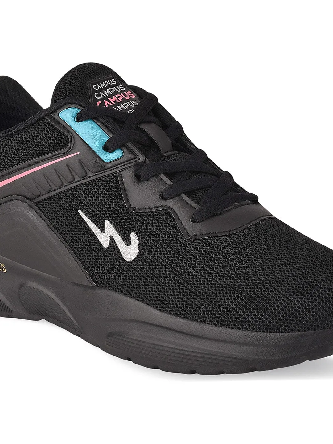 Gloss Black Women's Running Shoes
