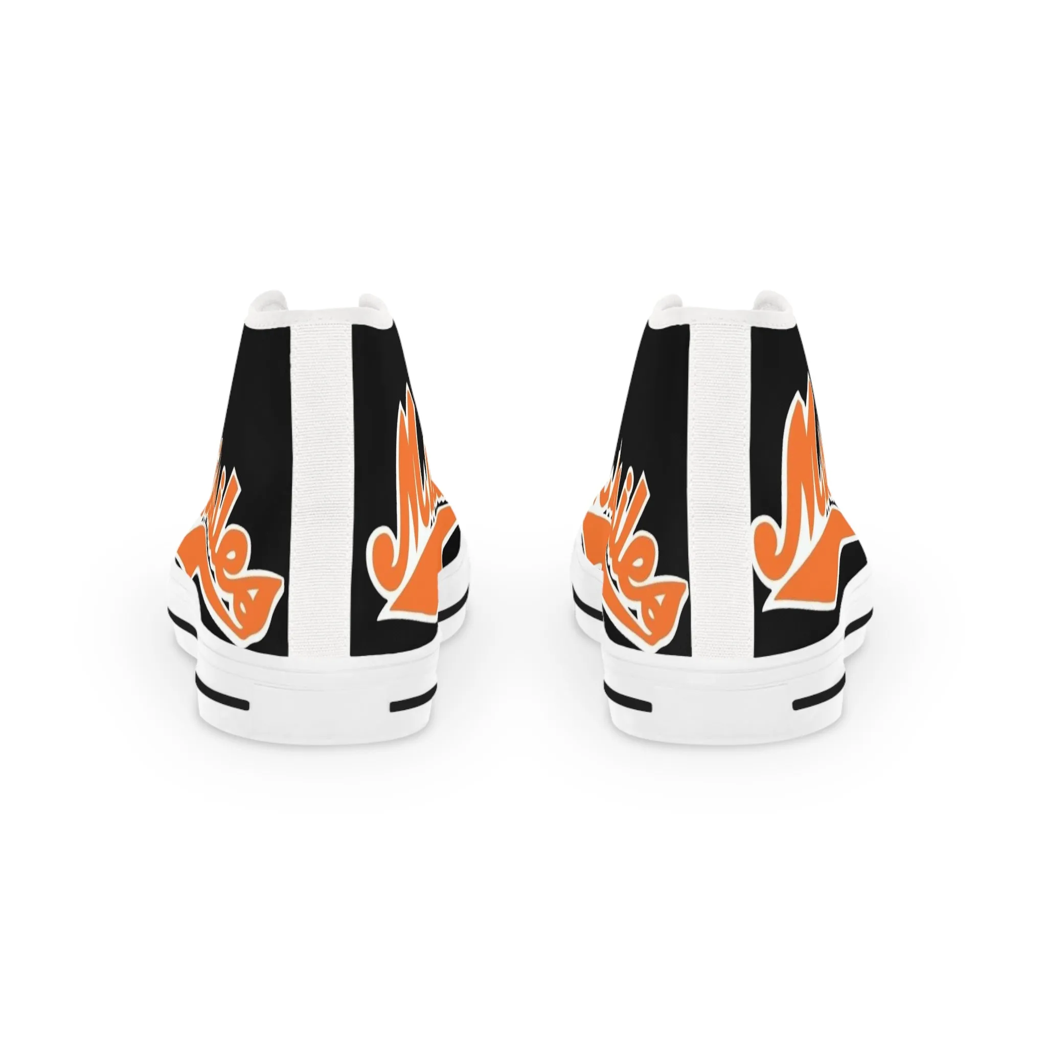 Missiles - Men's High Top Sneakers Black
