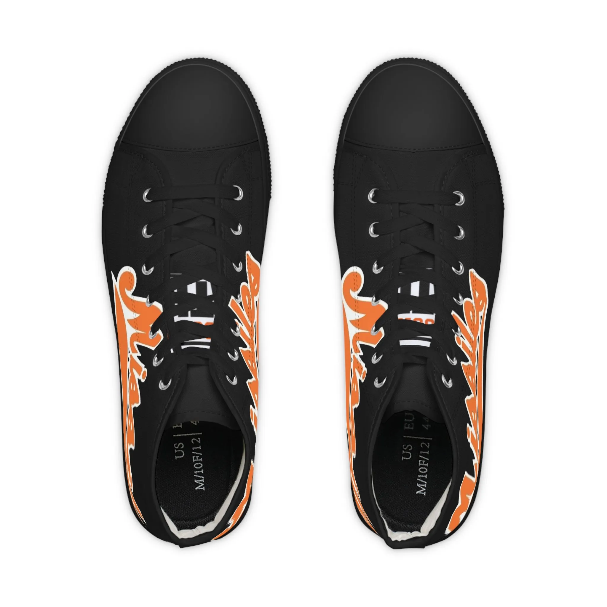 Missiles - Men's High Top Sneakers Black