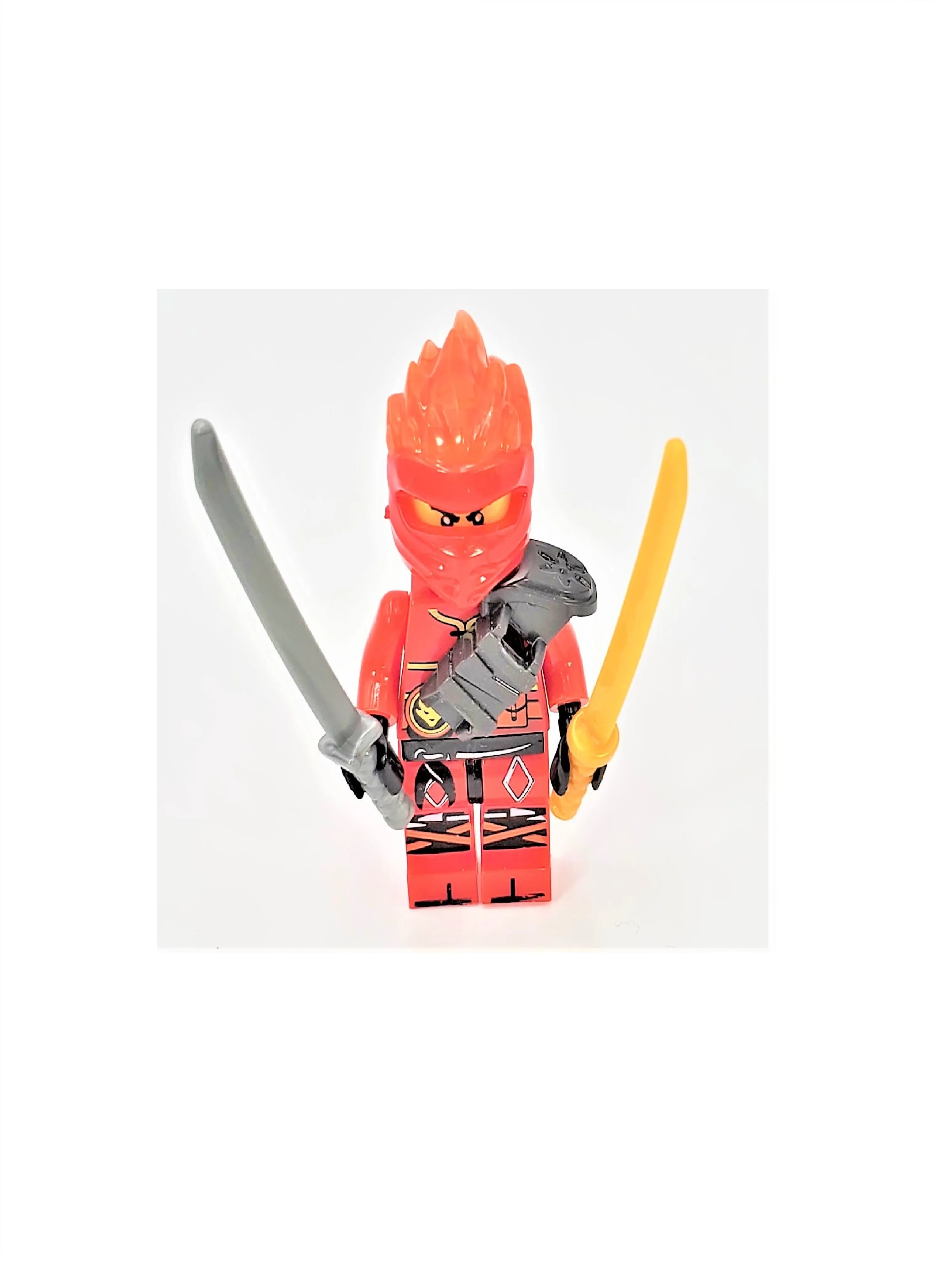 Motorcycle Riding Fire Dragon Ninja Rider Block Toy