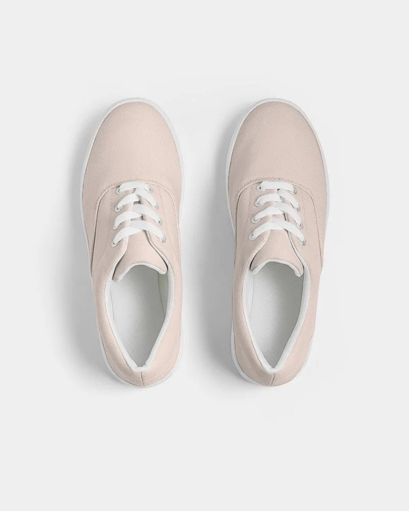 Pale Red Women's Canvas Sneakers | Women's | Bright Pale Red | C0M10Y10K0