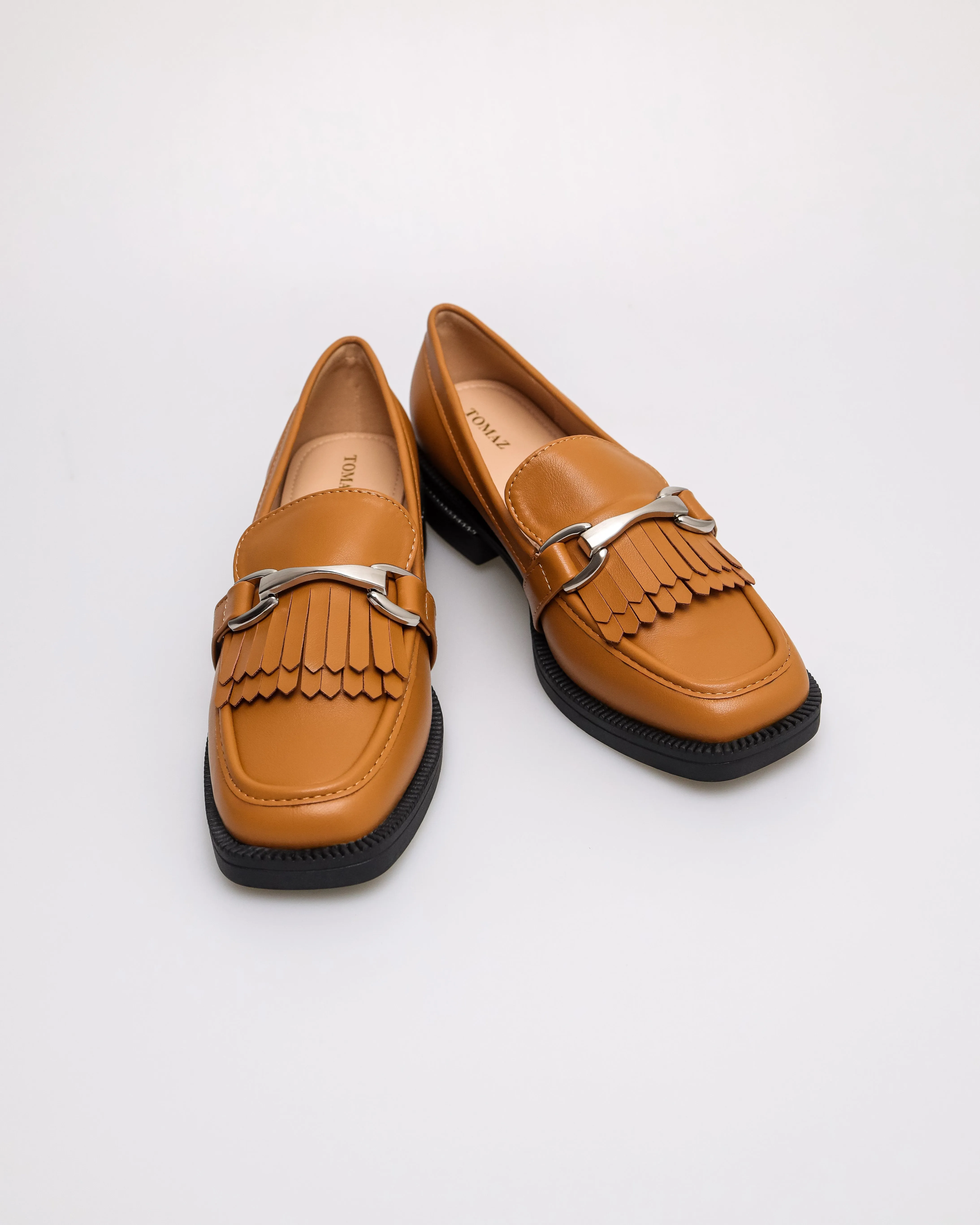 Tomaz FL080 Ladies Fringe Loafers