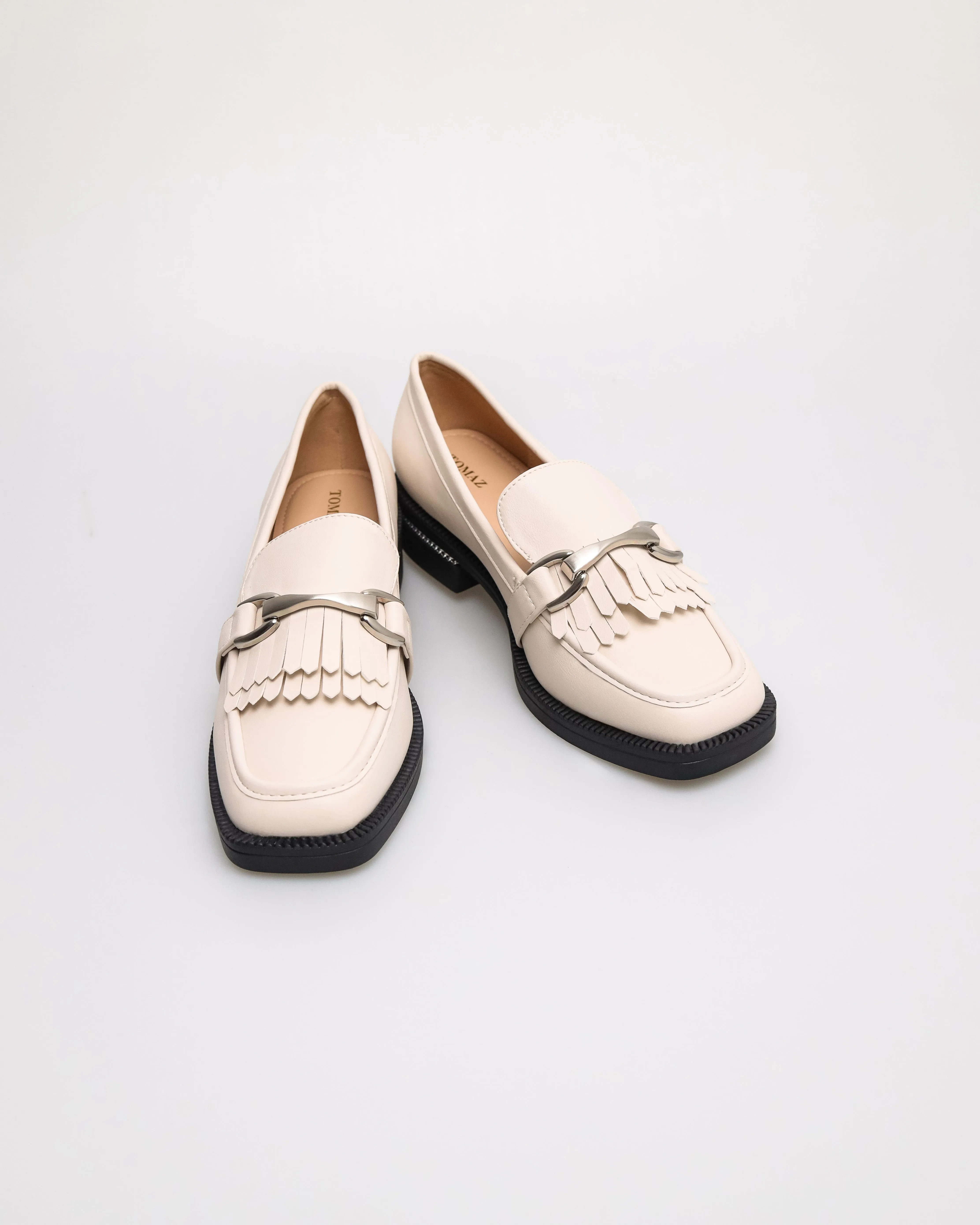 Tomaz FL080 Ladies Fringe Loafers